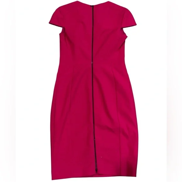 NARCISO RODRÍGUEZ Sheath Dress w Cutout Fuchsia size IT 44/US Medium-8 - Picture 4 of 9